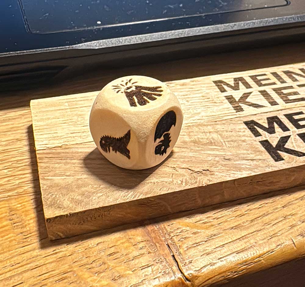 Holz Würfel